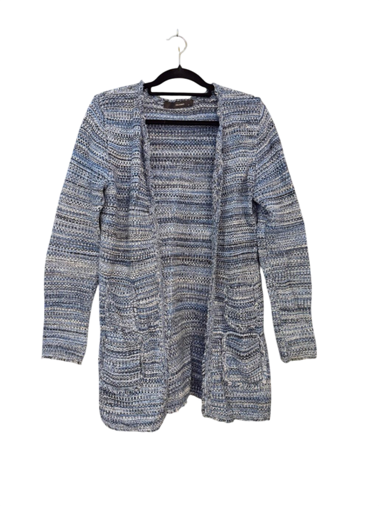 HALLHUBER Weste M Blau und Weiß