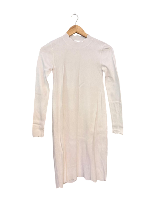 Kleid XS Cremeweiß