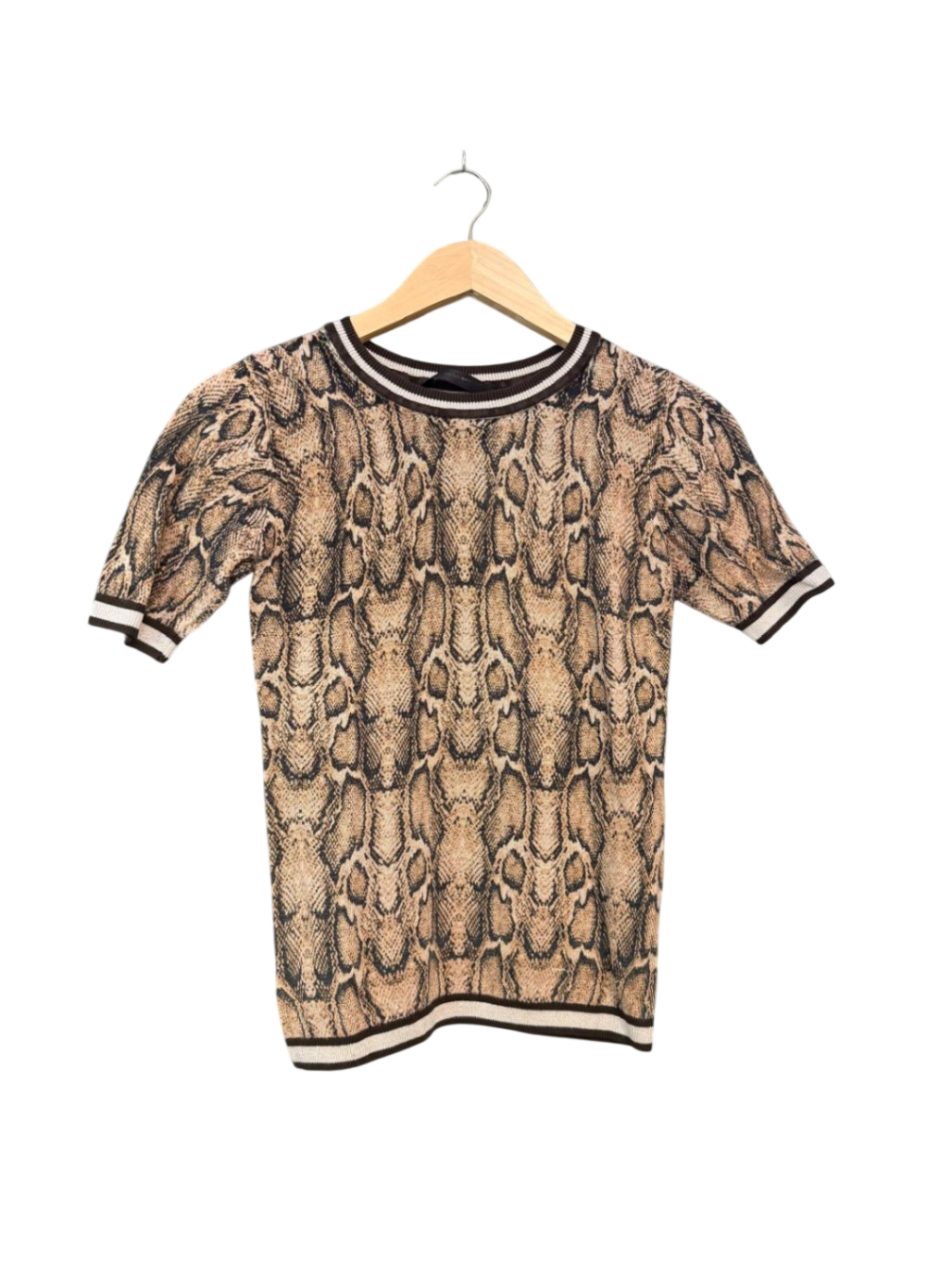 Top XS Beige, Schwarz