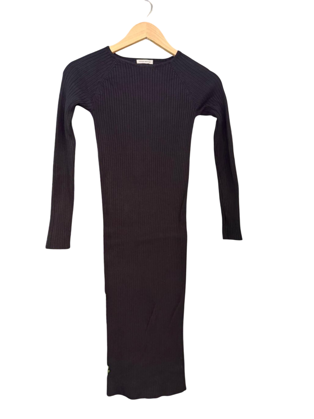 Vintage Dressing Kleid XS Schwarz