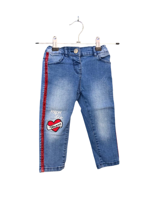Fagottino Jeans 86 Blau