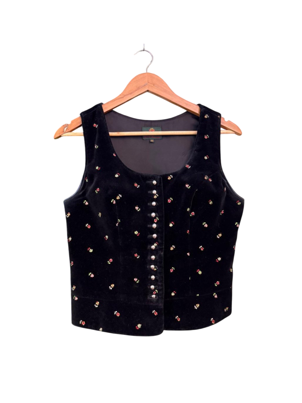 K&K Kaiserjäger Damen Trachtenweste M Schwarz