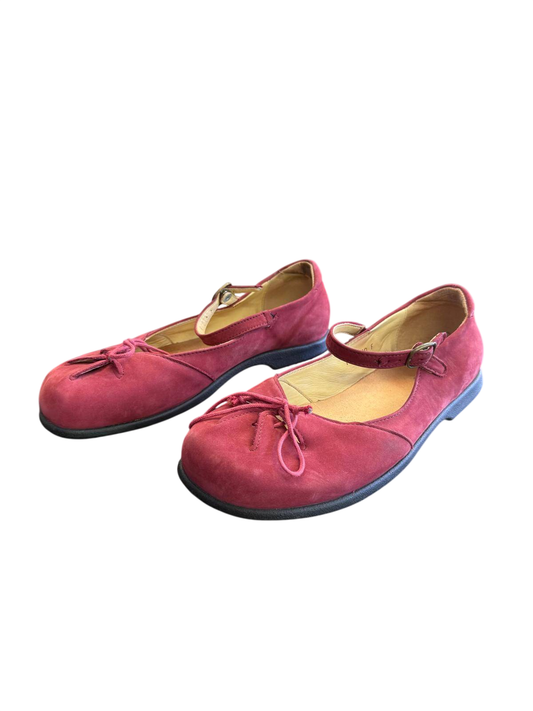 Sandalen 40 Bordeauxrot