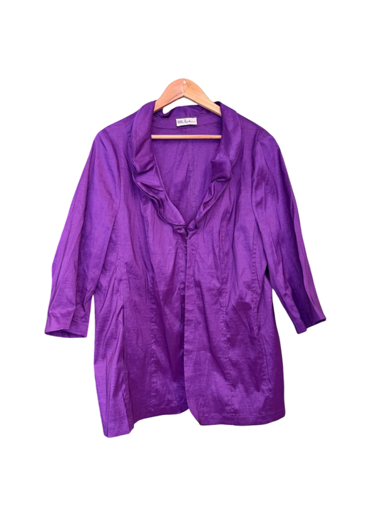 Ulla Popken Blazer 5XL Lila