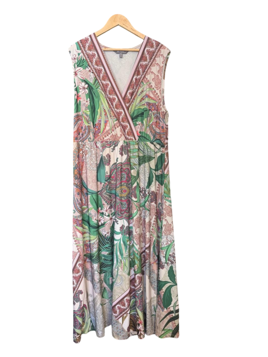 Ulla Popken Kleid 5XL Bunt