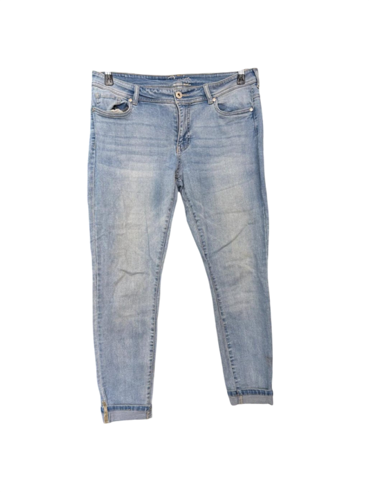 Stretch Jeans M Hellblau