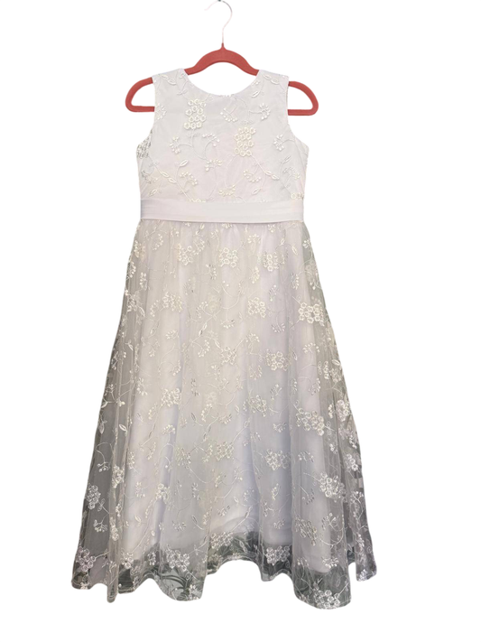 Erstkommunions Kleid 116-122 Weiß