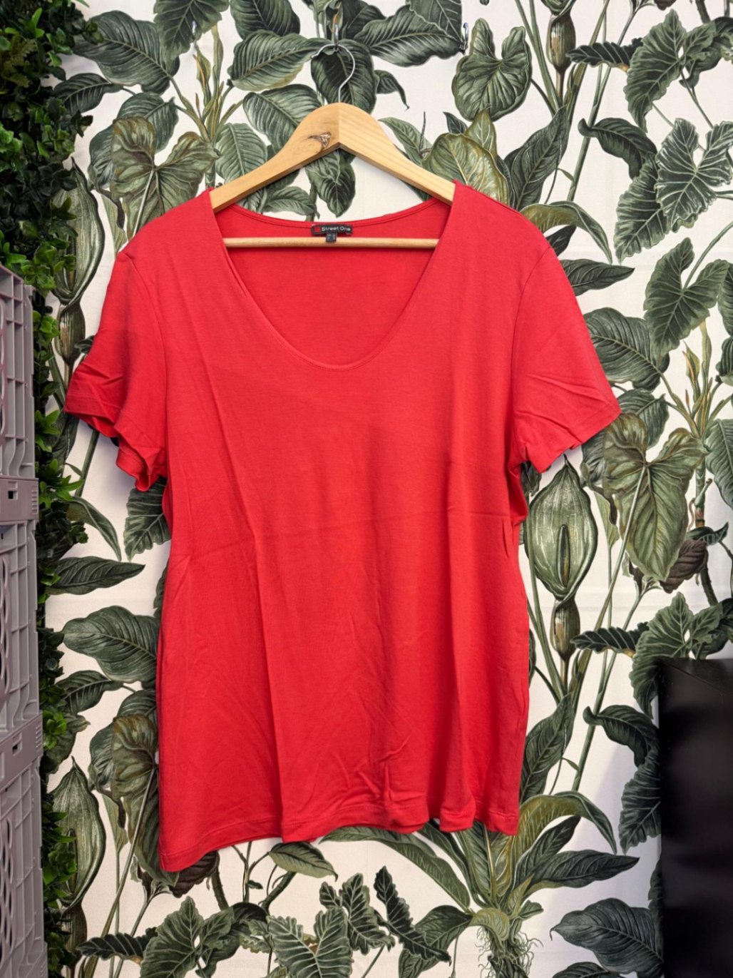 Street One T-Shirt 2XL Koralle