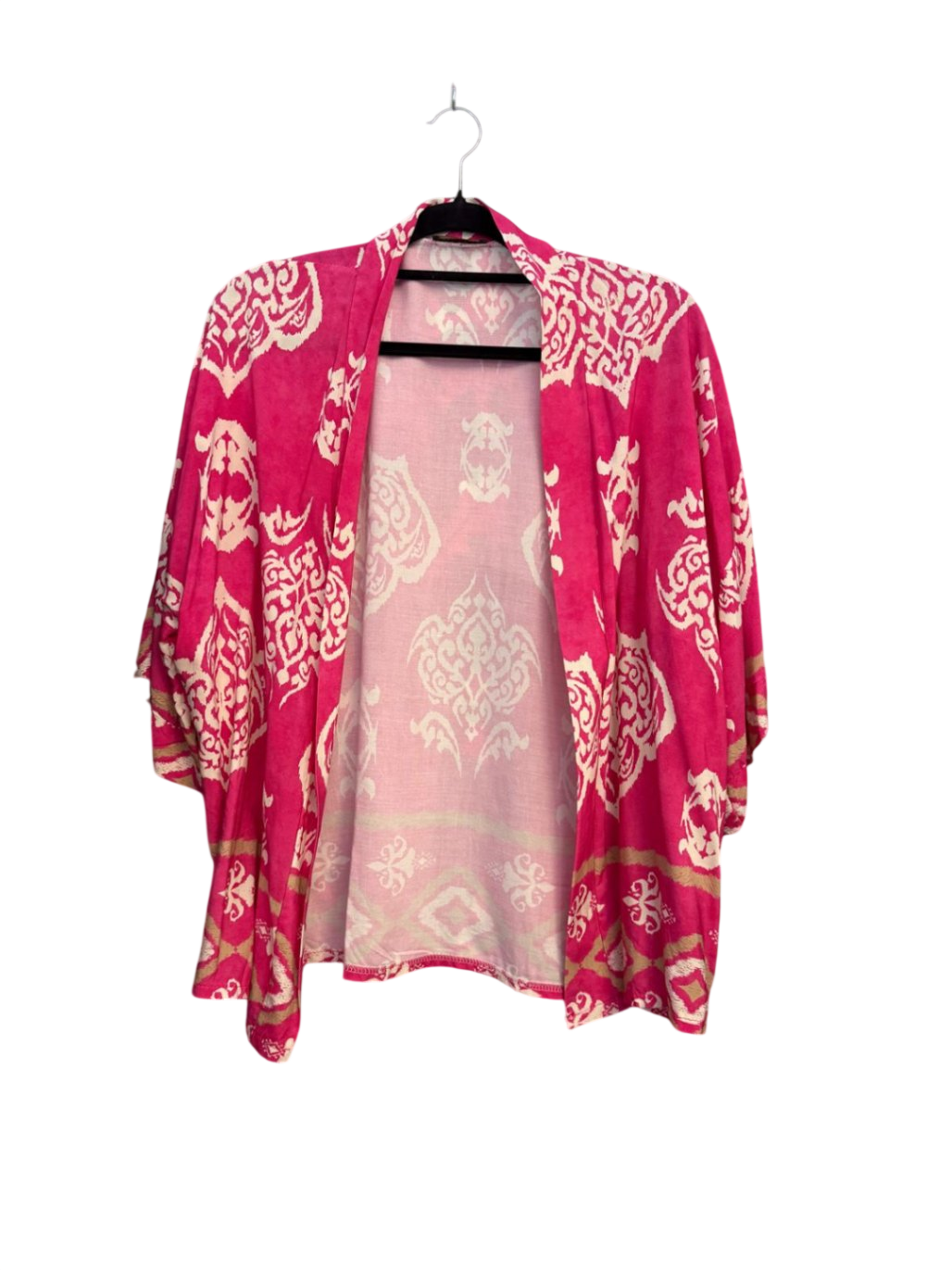 Sommerweste L-XL Pink, Creme