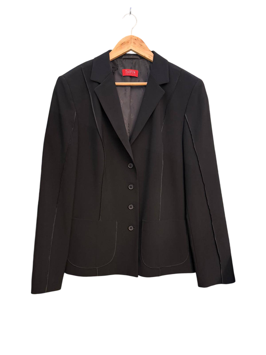 TAIFUN Blazer + Rock XL Schwarz