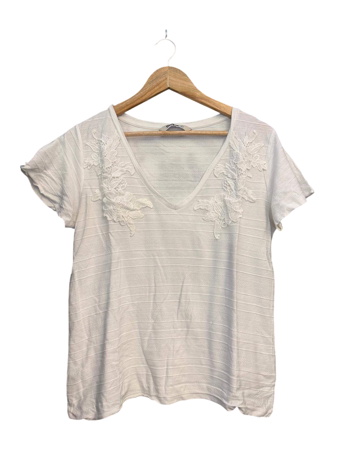 Desigual Shirt XL Weiß