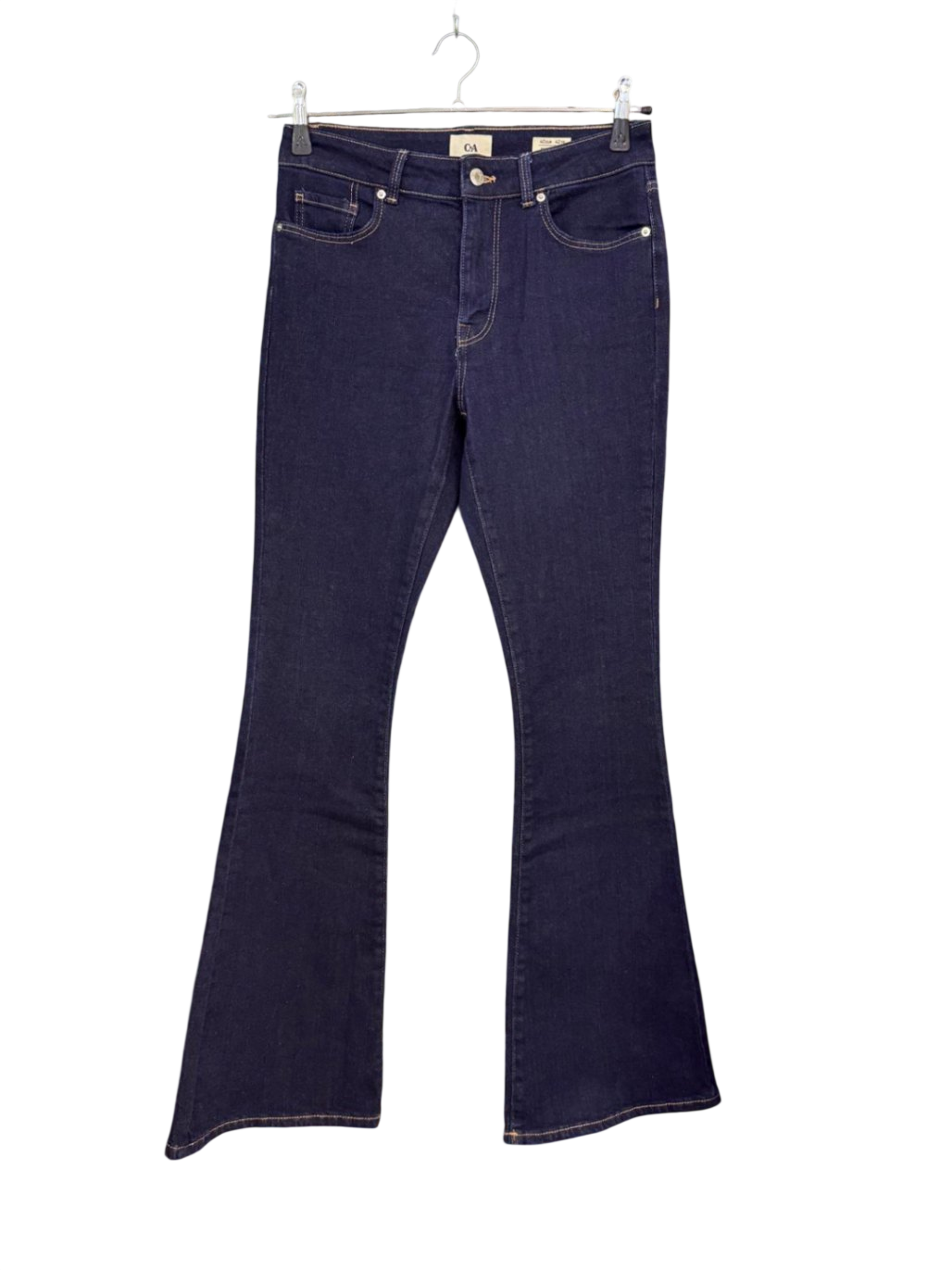 C&A Jeans Skinny Flare L Dunkelblau