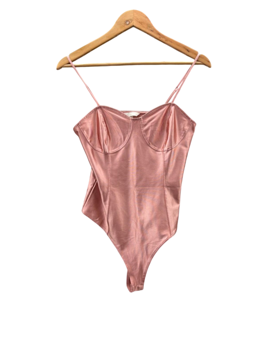 H&M Satin Body S Rosa