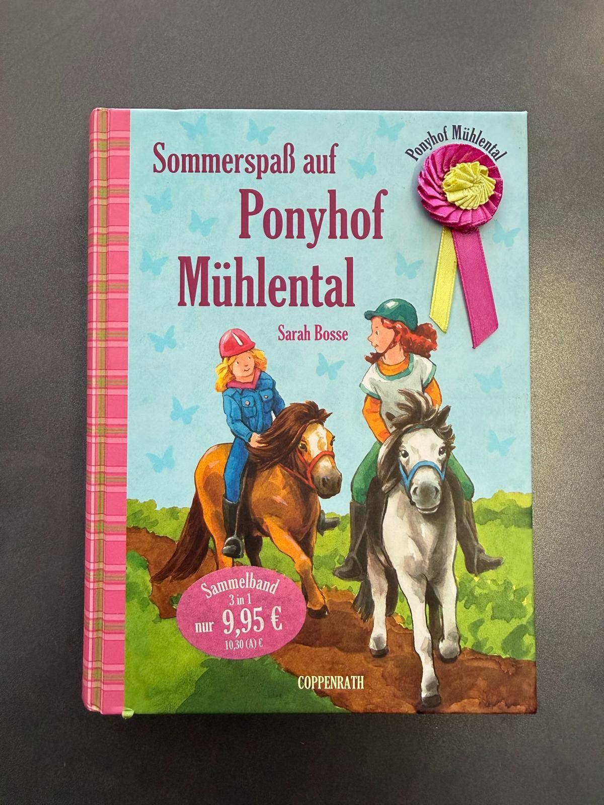 Sarah Bosse Sommerspaß auf Ponyhof Mühlental Bunt
