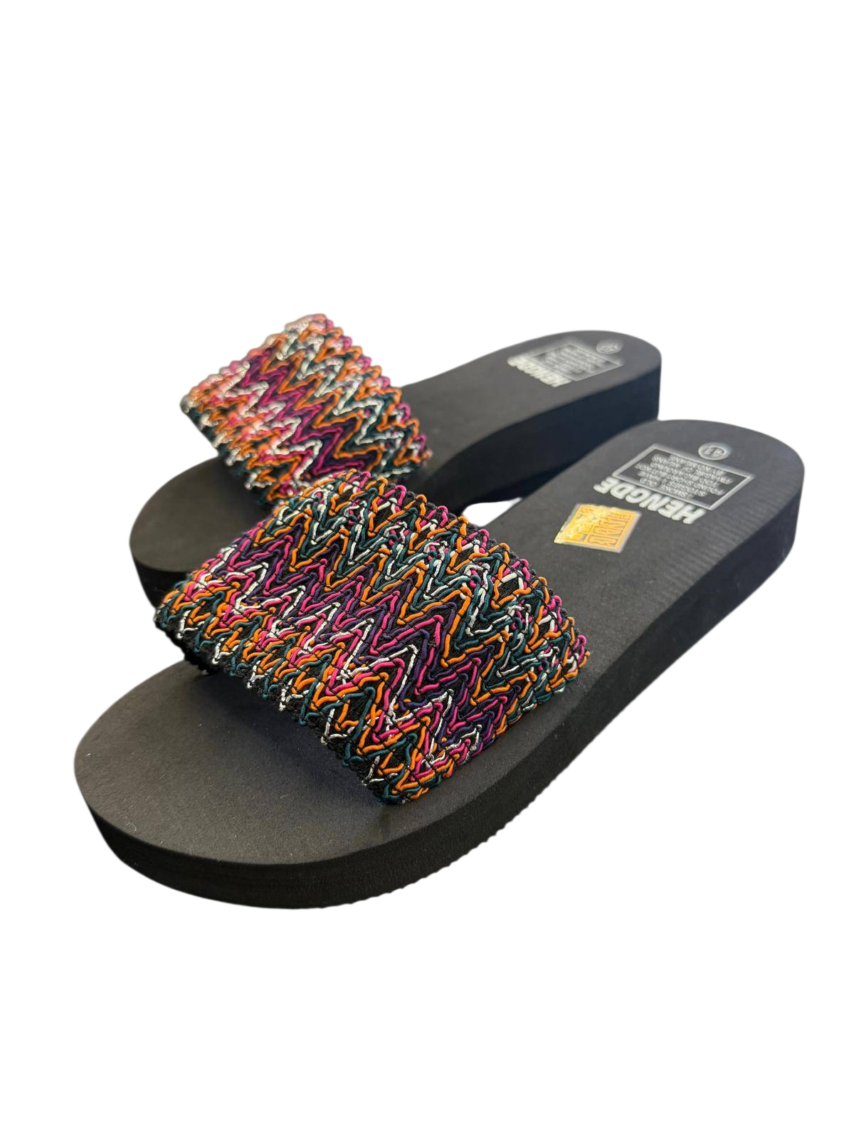 HENGDE Pantoletten 41 Multicolor
