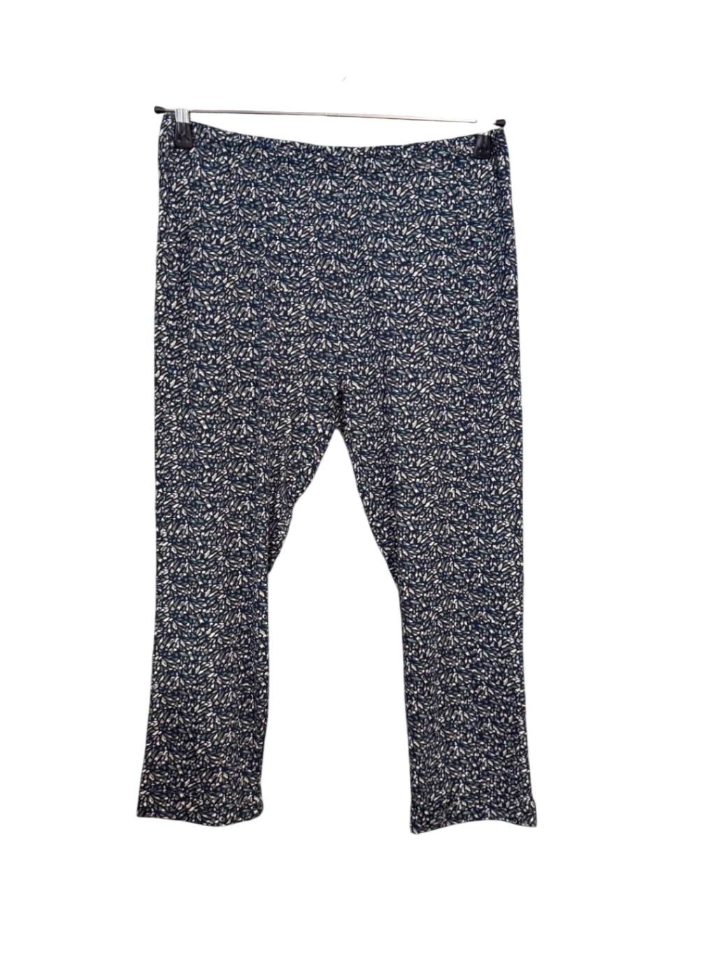 Leggings L Marineblau und Creme