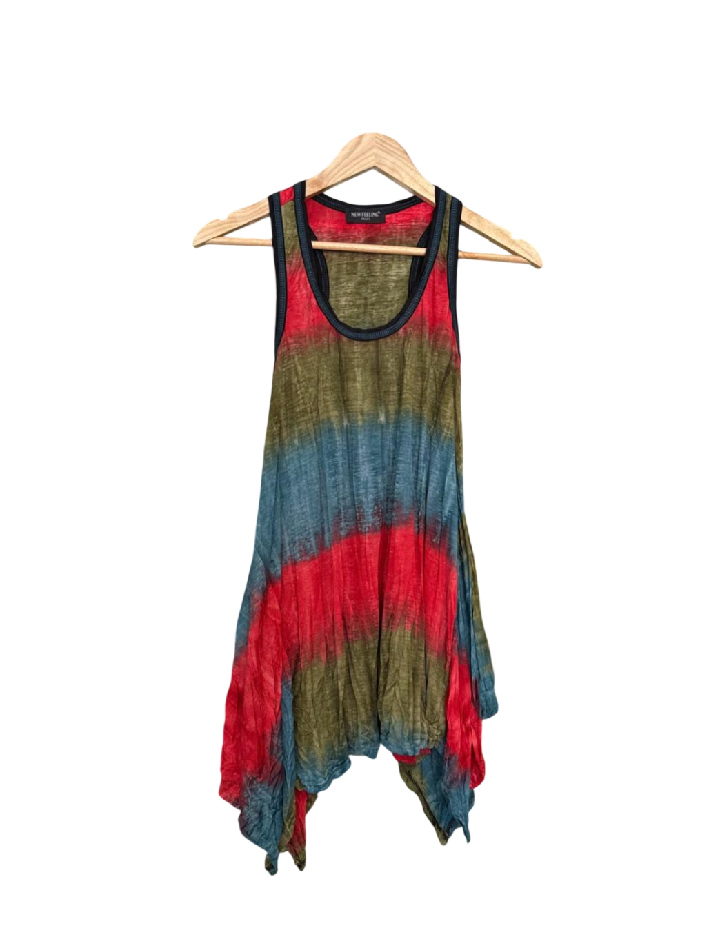 New Feeling Top L Bunt (Verlauf aus Rot, Grün und Blau)