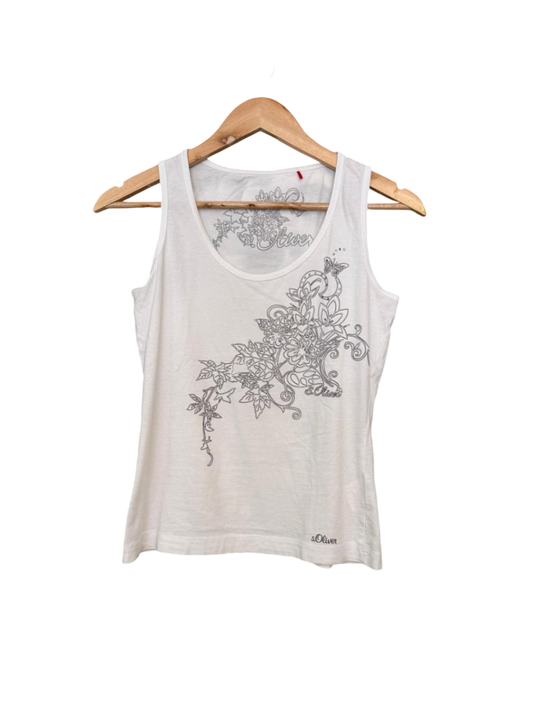 s.Oliver Top XS Weiß