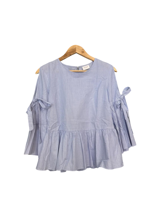 VILA Bluse S Blau