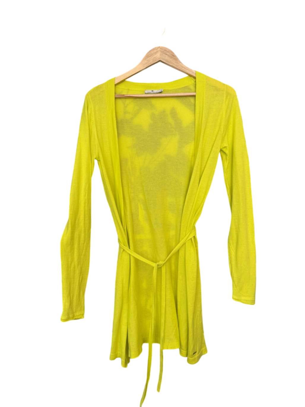 Tom Tailor leichte, transparente Weste XS Gelb