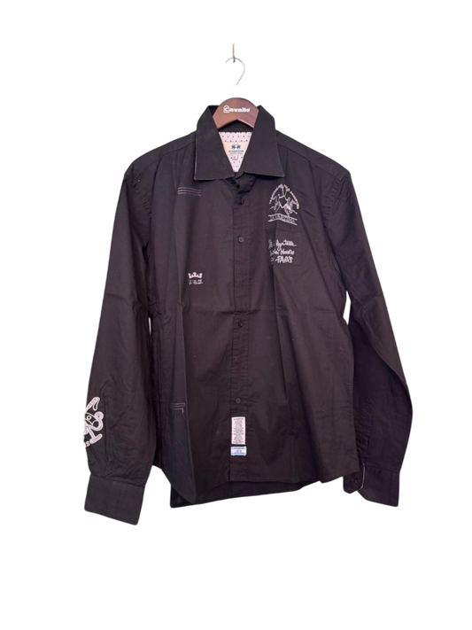 La Martina Hemd XL Schwarz