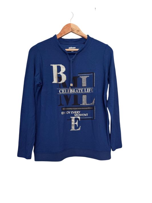 Steilmann Hoodie S Blau