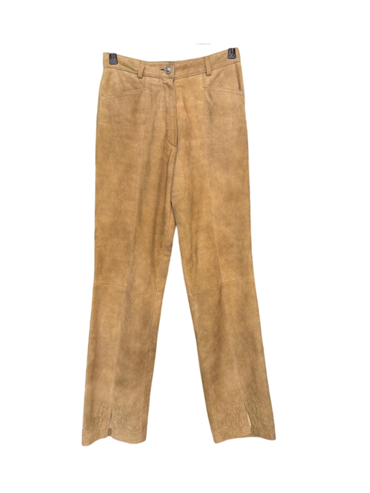 St. Moritz 100% Lederhose M Beige