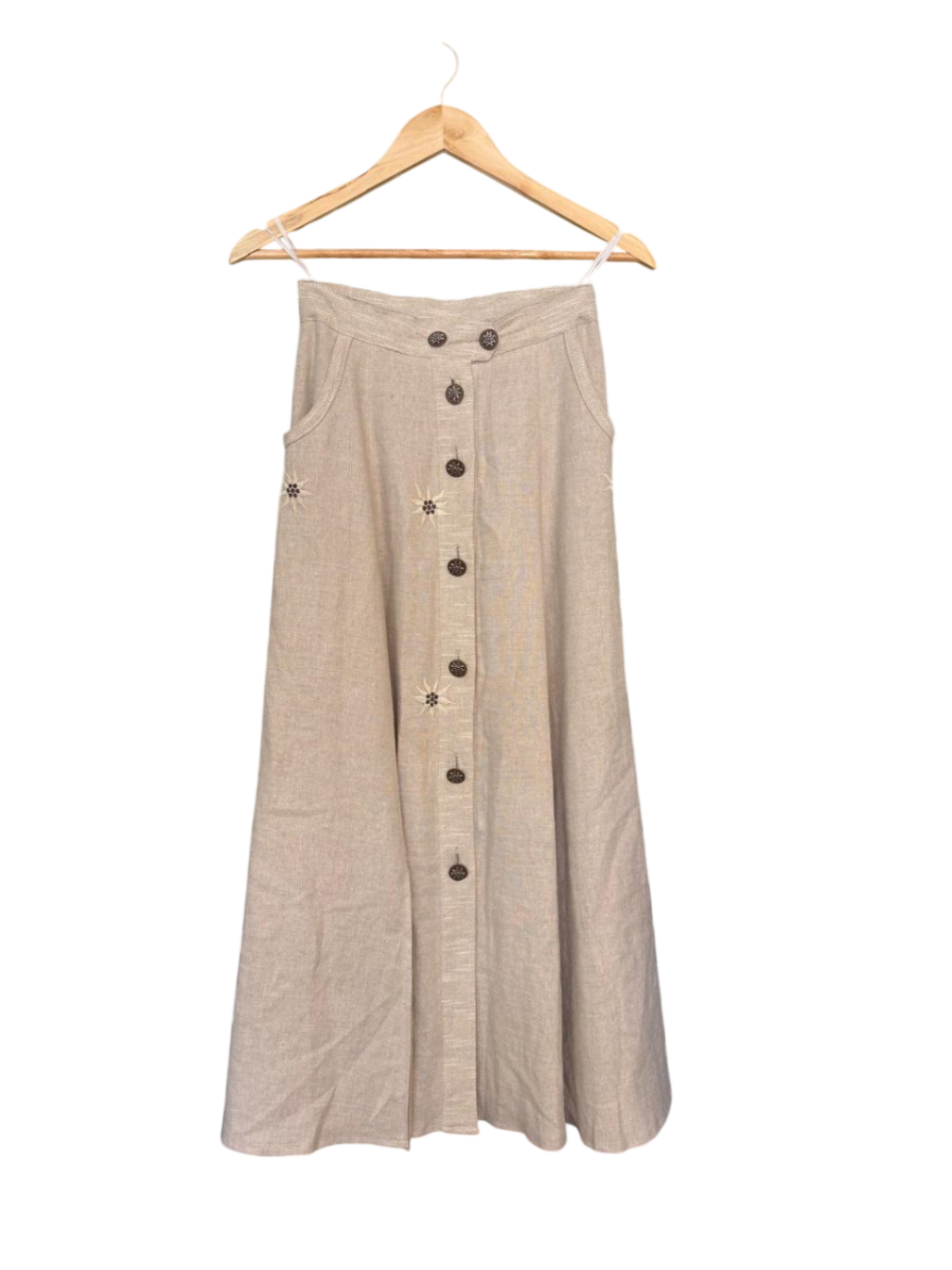 Meico Trachten Gilet mit Rock S-M Beige