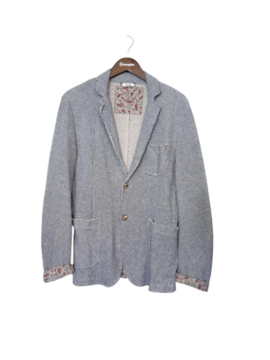 made in Italy Sakko M-L Hellblau