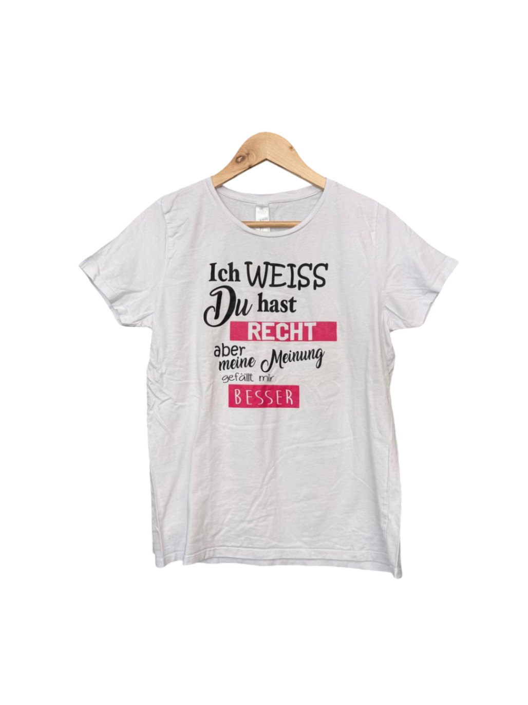 T-Shirt L Weiß