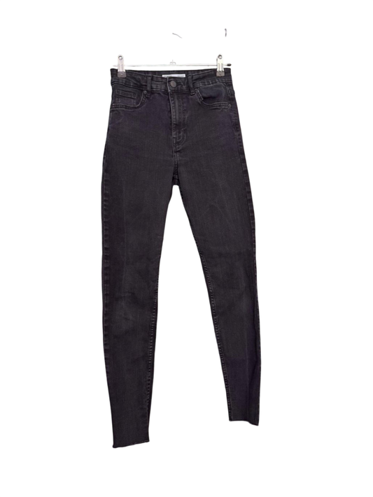Bershka Denim Jeans XS Schwarz