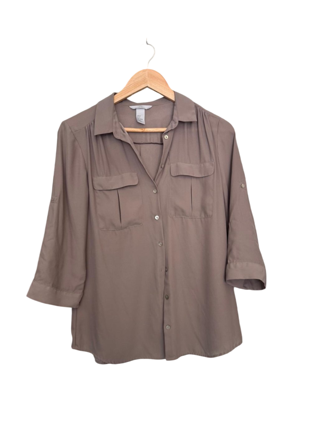H&M Bluse M Beige