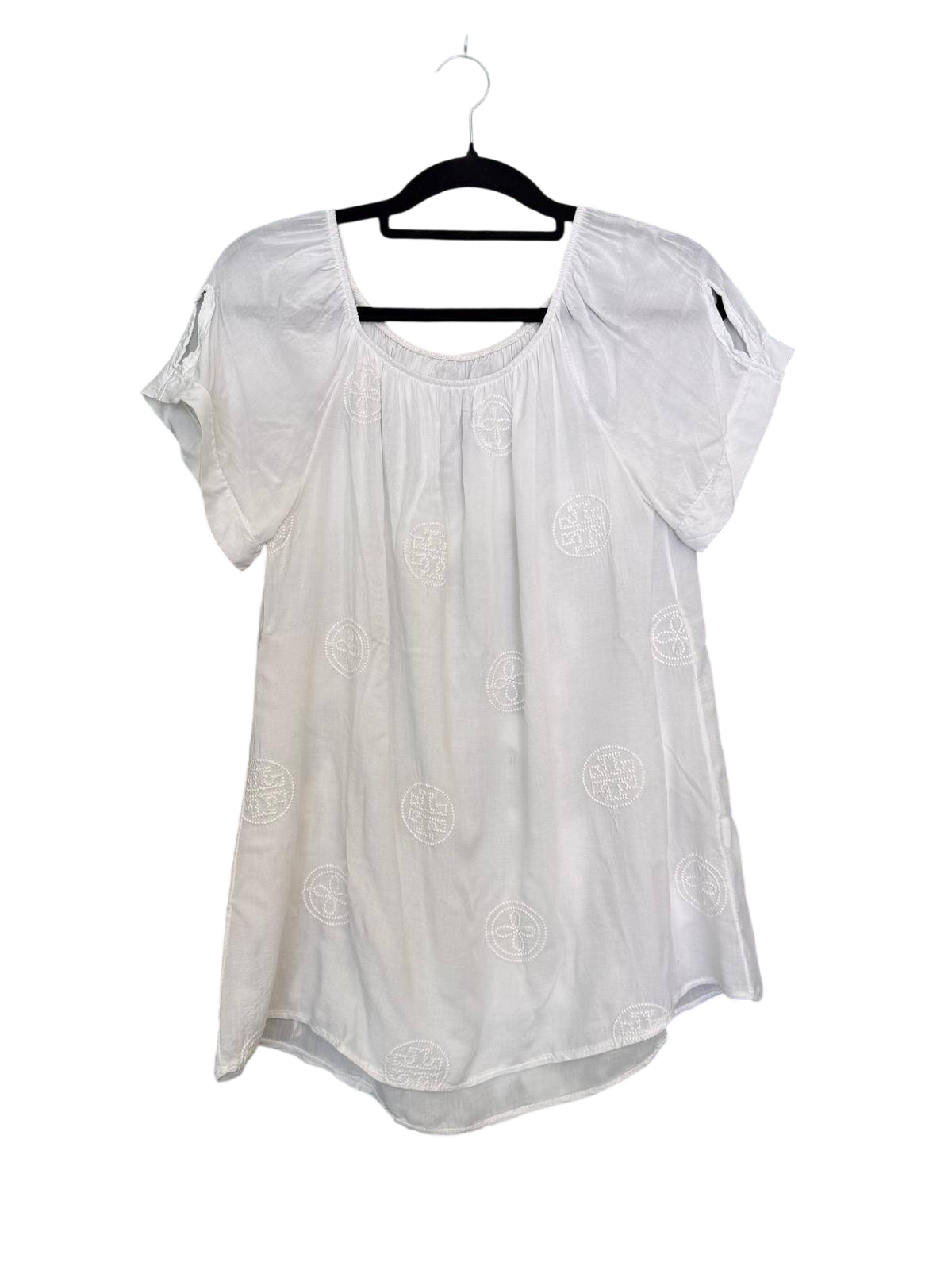 made in Italy Bluse L Weiss